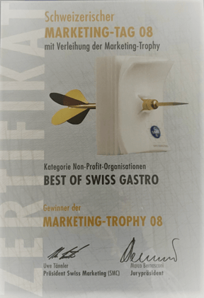 AK-Best of Swiss Gastro Marketing Trophy 2008