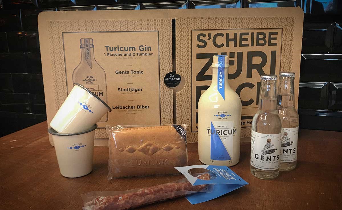 S'Cheibe Züri Pack - Geschenkset mit Zürcher Produkte